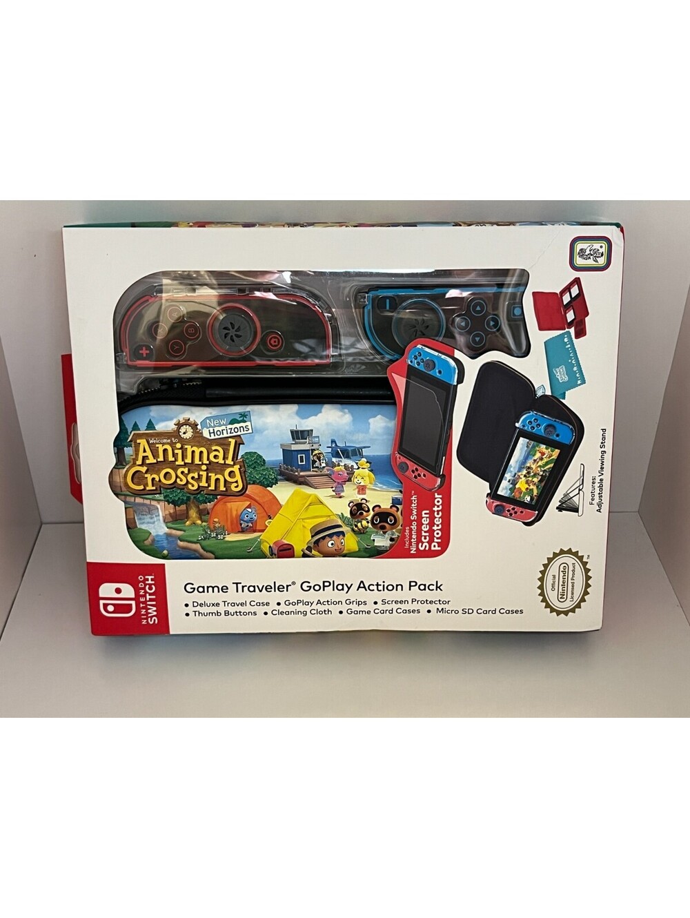 Game Traveler GoPlay Action Pack Animal Crossing Nintendo Switch Official